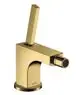 AXOR-HG-AXOR-Citterio-Einhebel-Bidetmischer-mit-Zugstangen-Ablaufgarnitur-Polished-Gold-Optic-39210990 gallery number 1